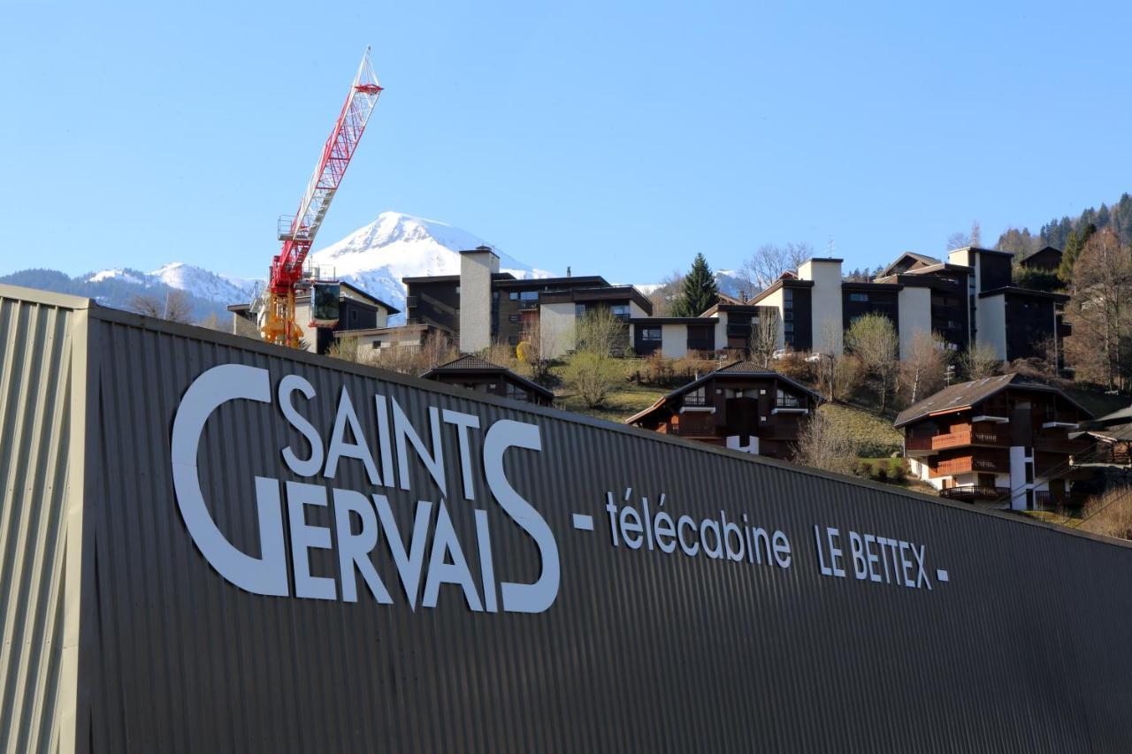 Saint-Gervais Apartment Next To Bettex Ski Lift Exteriér fotografie